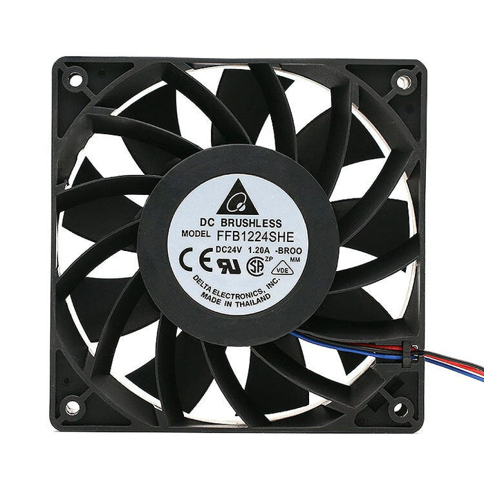 Delta FFB1224SHE-BR00 120x120x38mm Axial Cooling Fan