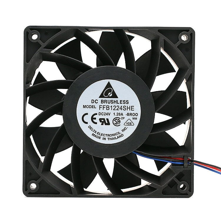 Delta FFB1224SHE-BR00 120x120x38mm Axial Cooling Fan