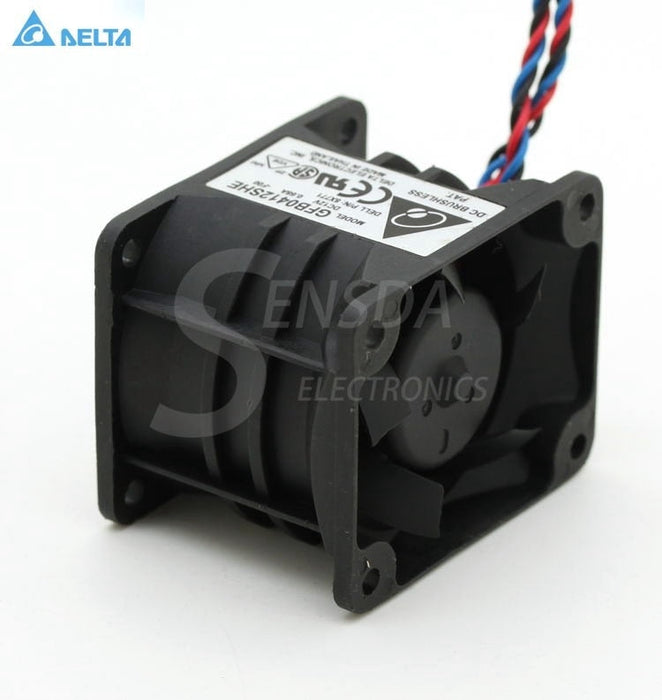 Delta GFB0412SHE 40x50x38mm 12V DC 0.68A Axial Cooling Fan