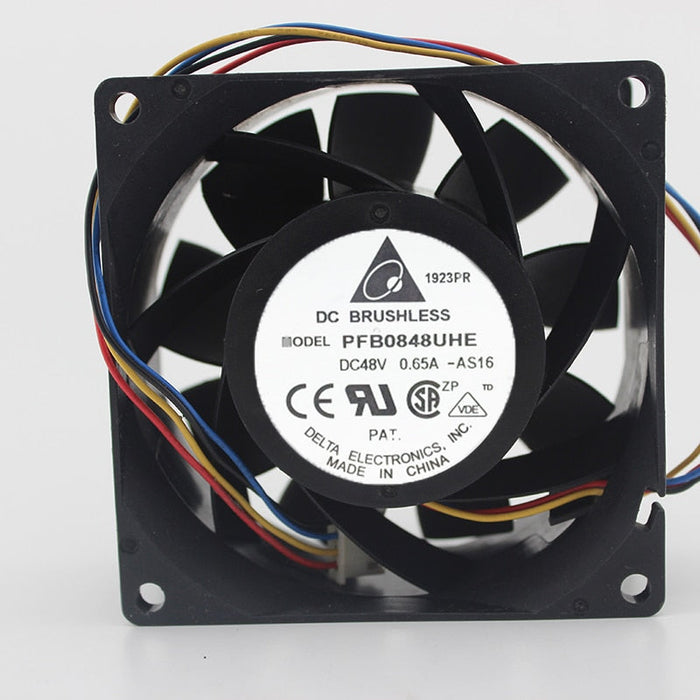 Delta PFB0848UHE 80x80x38mm 48V DC 0.65A Axial Cooling Fan