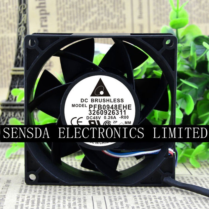 Delta PFB0948EHE 90x90x38mm 48V DC 0.26A Axial Cooling Fan