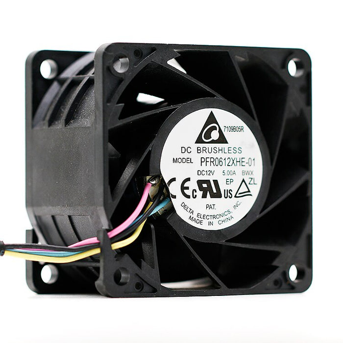 Delta PFR0612XHE-01 60x60x38mm 12V DC 5.00A Axial Cooling Fan