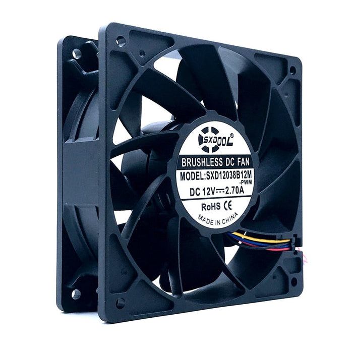 Delta QFR1212GHE 120x120x38mm 12V DC 10 A Axial Cooling Fan