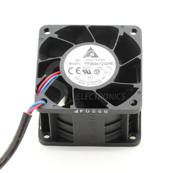 Delta TFB0612GHE 60x60x38mm 12V DC 1.68A Axial Cooling Fan