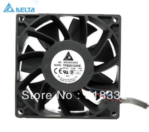 Delta TFB0912UHE 92x92x38mm 12V DC 2.28A Axial Cooling Fan
