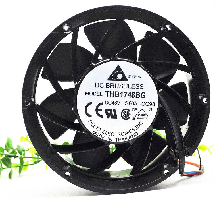 Delta THB1748BG 170x170x56mm 48V DC 5.80A Axial Cooling Fan