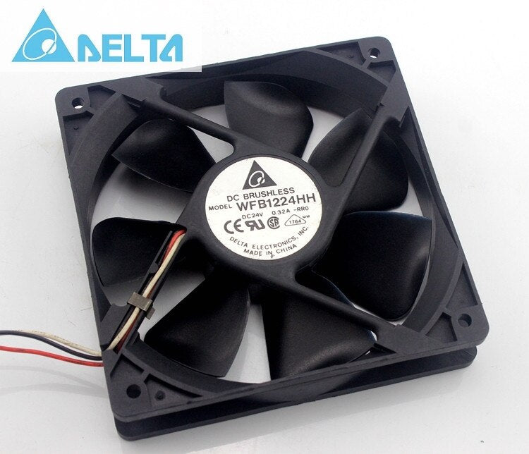 Delta WFB1224HH 24V DC 0.32A Axial Cooling Fan