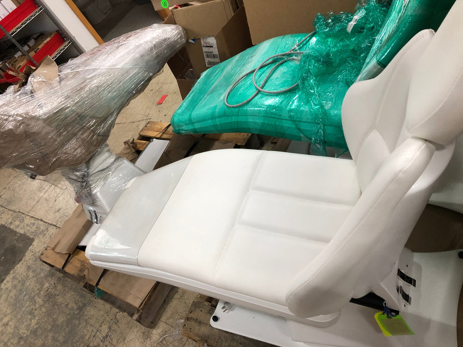 Dexta MK5CE/330E-10 Dental Exam Chair, White, Tested