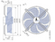 FN030-6IK.0E.V7 ZIEHL-ABEGG Axial Fan 150W 200-277/V 1.15/0.84A 1900rpm
