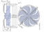 FN031-4EI.WD.V7  ZIEHL-ABEGG Axial Fan 0.12kW 230/V 0.54A 1330rpm