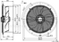 FN063-SDL.4I.A7P1 ZIEHL-ABEGG Axial Fan 380/480V 0.36/0.78 kW 0.59/1.25 A