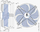 FN091-ZII.GL.V5P1 ZIEHL-ABEGG Axial Fan 3.5kW 5.6/4.4A 1130 rpm