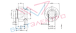RH25M-2DK.3B.1R  ZIEHL-ABEGG centrifugal fan 3-230/400v 50HZ 2730RPM