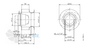 RH25M-2EK.3B.1R ZIEHL-ABEGG centrifugal fan  1-230V 50HZ 2630RPM