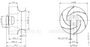 Brand new RH35G-6EK.2C.1R ZIEHL-ABEGG centrifugal fan 1-230V 50HZ