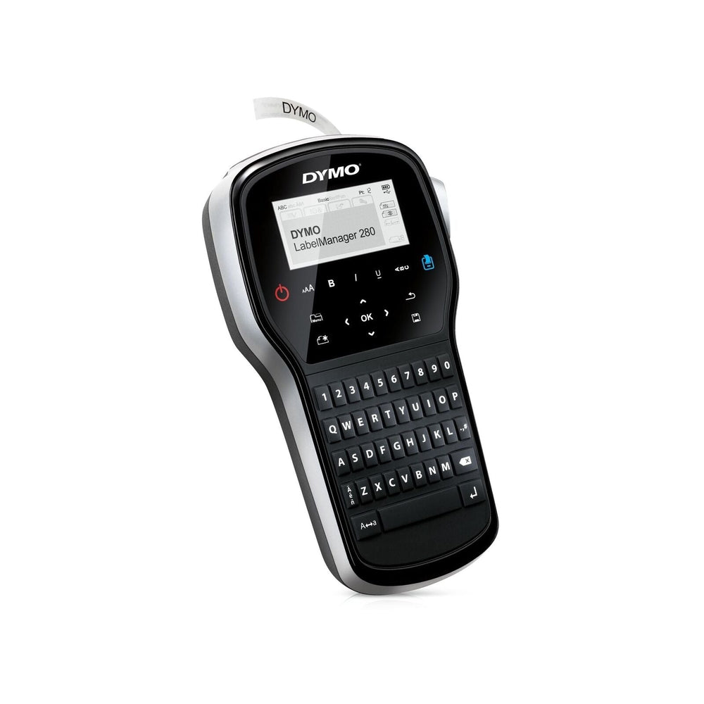 Dymo LabelManager 280 180 Dpi Rechargeable Portable Label Maker - 1815990