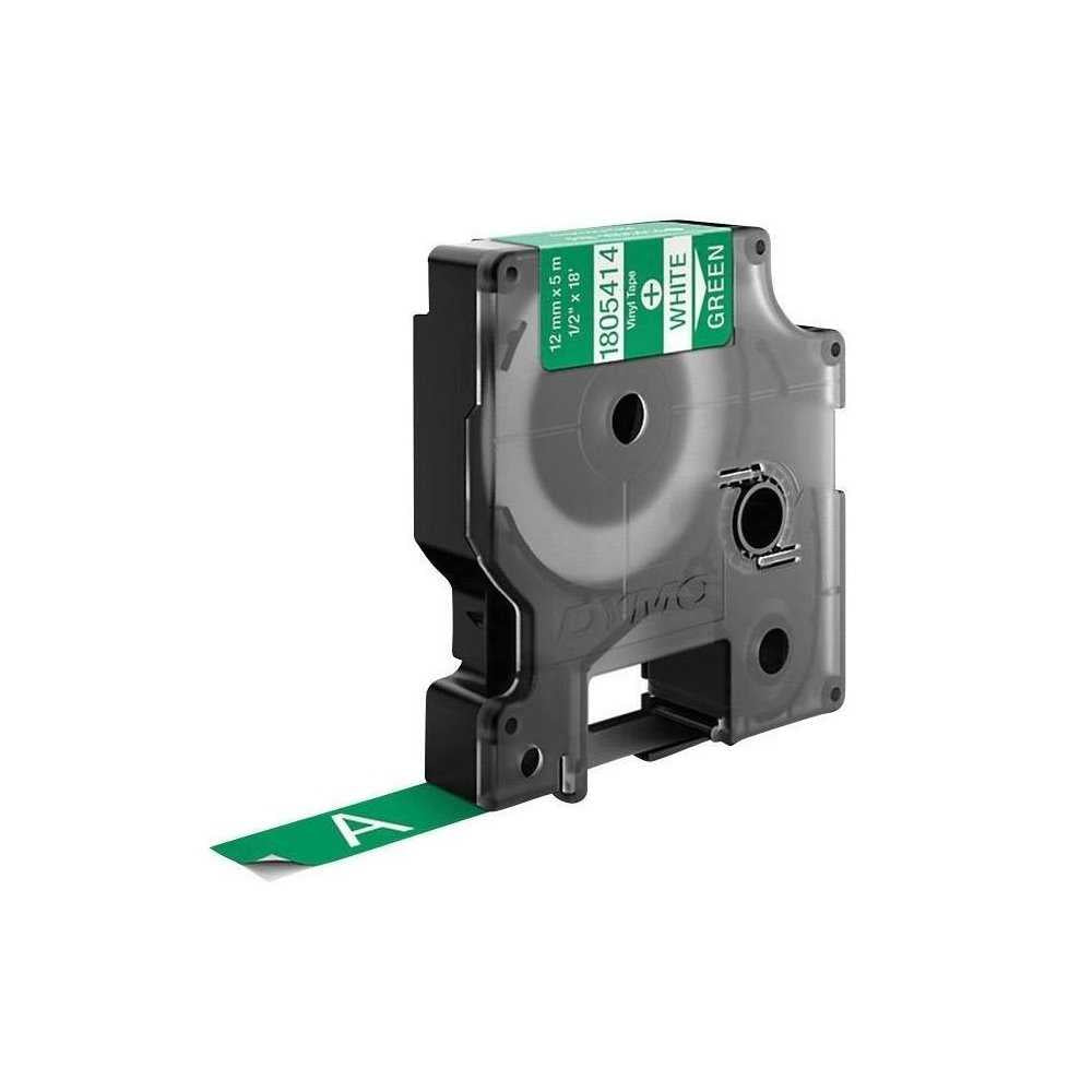 Dymo Rhino 1/2In Green Vinyl-12Mm - 1805414