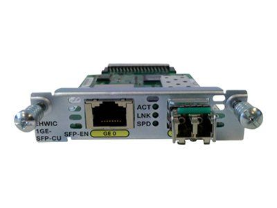 EHWIC-1GE-SFPCU-RF - Cisco Refurbished Ehwic 1Pt Dual Mode Sfp 100M/1G