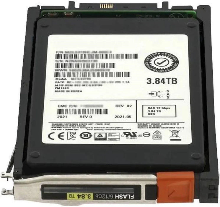 EMC 005053576 3.84TB SAS-12Gbps 2.5inch Solid State Drive | USED