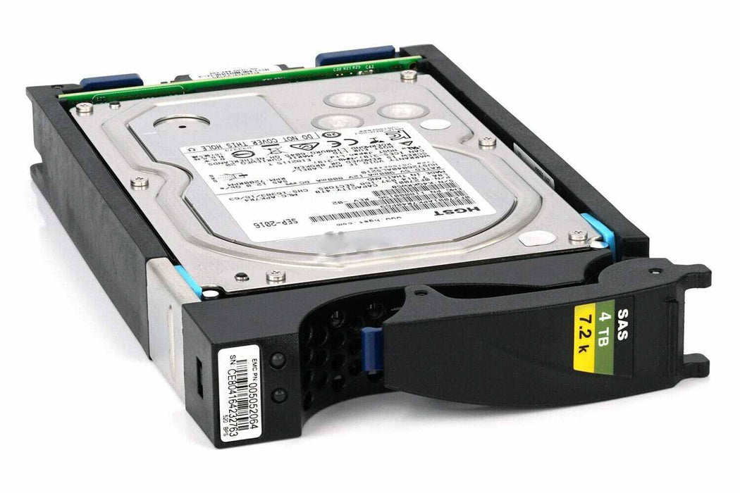 EMC 4TB SAS 6Gb/s Hot Swap 7200RPM 128MB Cache 3.5-inch Internal Hard Drive with Tray - 005052064
