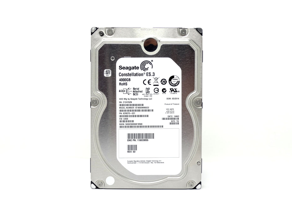 EMC Seagate 4TB 7.2K 6Gbps SAS 3.5'' HDD Hard Drive (ST4000NM0023-EMC)