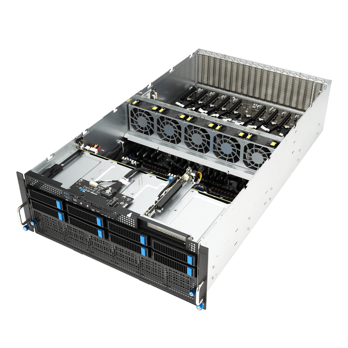 ASUS ESC8000A-E12-26W10G 2U AMD EPYC 9004 Dual 192-Core 6TB RAM Server