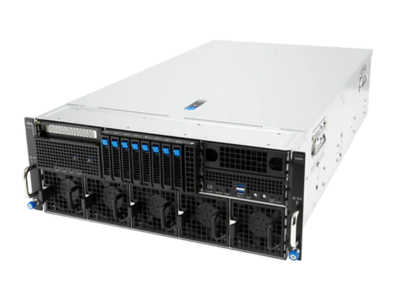 ASUS ESC8000A-E13-32W AMD EPYC 9005 Series 192-Cores DDR5 RDIMM NVMe U.2 PCIe Gen5 4U GPU Rackmount Server