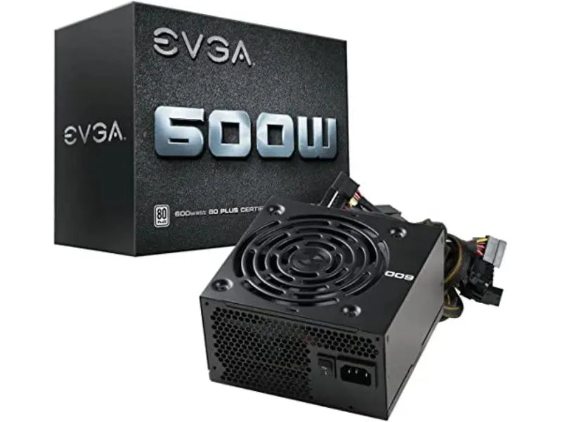 EVGA 600-Watts ATX12V 24-Pin 80 plus Power Supply - 100-W1-0600-K3