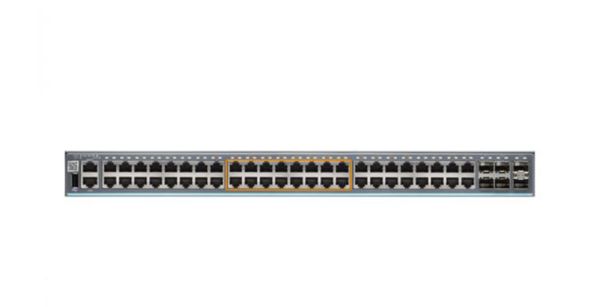 EX2300-48MP - Juniper EX2300 Series 32-Ports 10/100/1000BASE-T and 16-Ports 1/2.5GBASE-T PoE+ Layer 3 Rack-mountable Managed Network Switch with 6-Ports SFP+