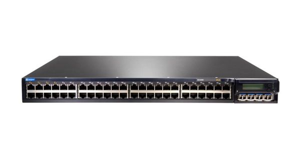 EX3200-48T - Juniper EX3200 48-Ports 10/100/1000BASE-T Ethernet Layer 3 Rack-mountable Managed Network Switch with 4-Ports SFP