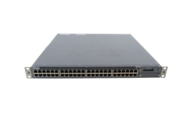 EX4300-48T-AFI - Juniper EX4300 Series 48-Ports 10/100/1000BASE-T Ethernet Layer 3 Rack-mountable Managed Network Switch