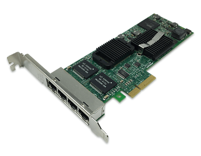 EXPI9404VT — Intel Pro/1000 VT Quad Port PCI-e Server Adapter