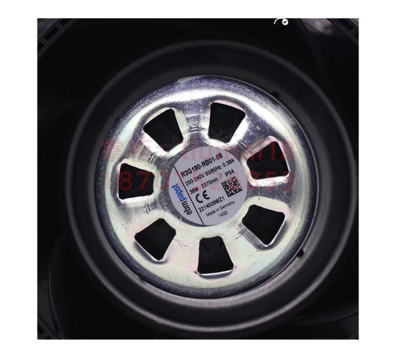 Ebm-papst R3G190-RB01-08 Centrifugal fan M3G055-BD 230v 38W 0.38A 2370Rpm