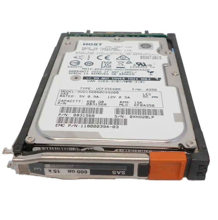 Emc 2.5" 100GB SAS 6Gbps SSD | 005050500