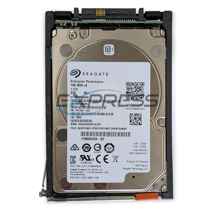 Emc 2.5" 1.2TB 10K SAS 12Gbps HDD | 005051632
