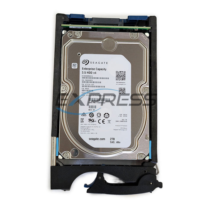 Emc 3.5" 2TB 7.2K SAS 12Gbps HDD | 005051613