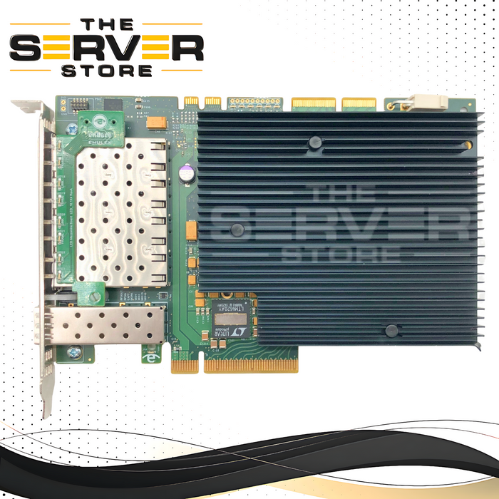 Endace Emulex DAG 10x4 SFP+ 10 Gigabit Ethernet (10GbE) PCIe x8 Network Capture Card. P/N: DAG 10.1x4.