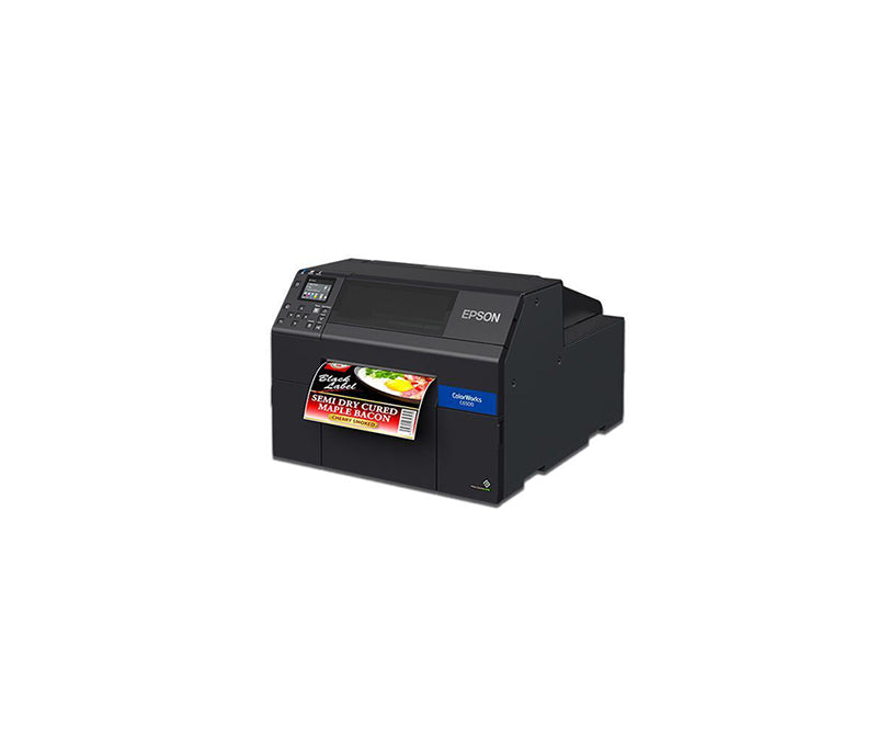 Epson ColoWorks C6500P 1200 x 1200 dpi 5 ips USB, Ethernet Peel-and-Present Thermal Transfer Desktop Inkjet Label Printer - C31CH77A9961