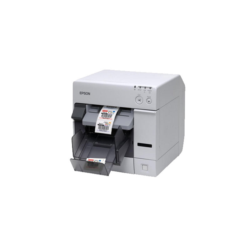 Epson ColorWorks C3400 720 x 360 dpi 3.7 ips USB Cutter Color Inkjet Label Printer - C31CA26011
