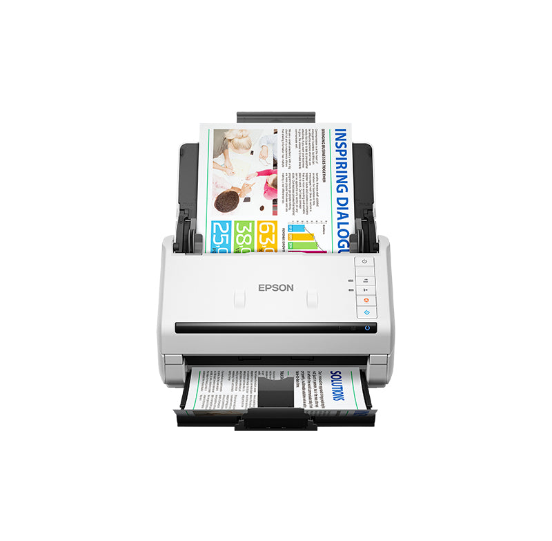 Epson DS-530 II 600 x 600 dpi 70 ppm USB Automatic Duplex Scanning Desktop Color Sheetfed Document Scanner - B11B261202