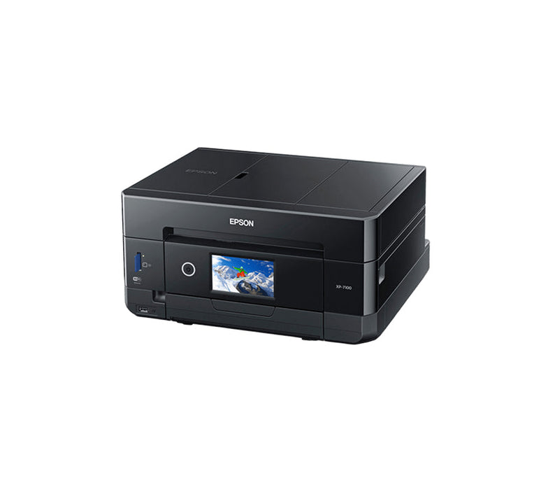 Epson Expression Premium XP-7100 5760 x 1440 dpi 11 ppm USB, Ethernet, Wi-Fi Automatic Duplex Printing 4.3-inch Touch Screen LCD Display Desktop Small-in-One Color InkJet Printer - C11CH03201