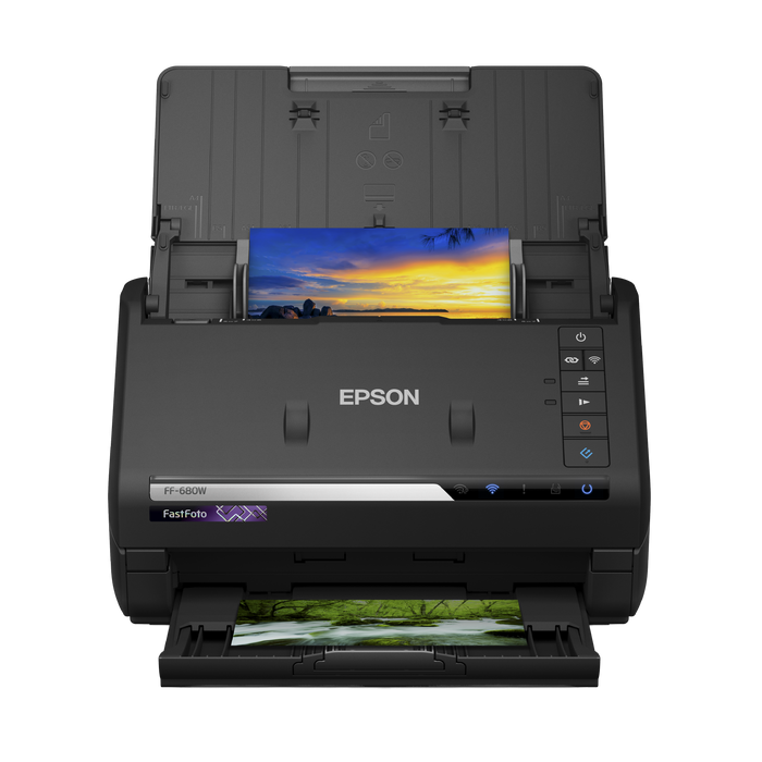 Epson FF-680W FastFoto Auto-Feeder Scanner