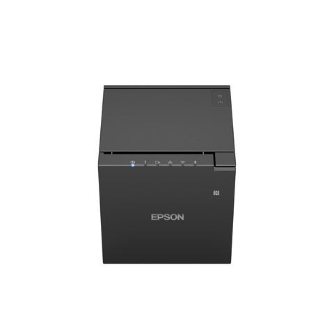 Epson OmniLink TM-m30III 203 dpi 11.8 ips USB, Bluetooth, Ethernet, Serial, Wi-Fi Cutter Thermal Desktop Receipt Printer - C31CK50022