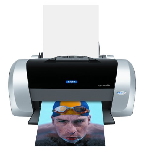 Epson Stylus C84 5760 x 1440 optimized dpi 22ppm Inkjet Photo Printer - C11C529001