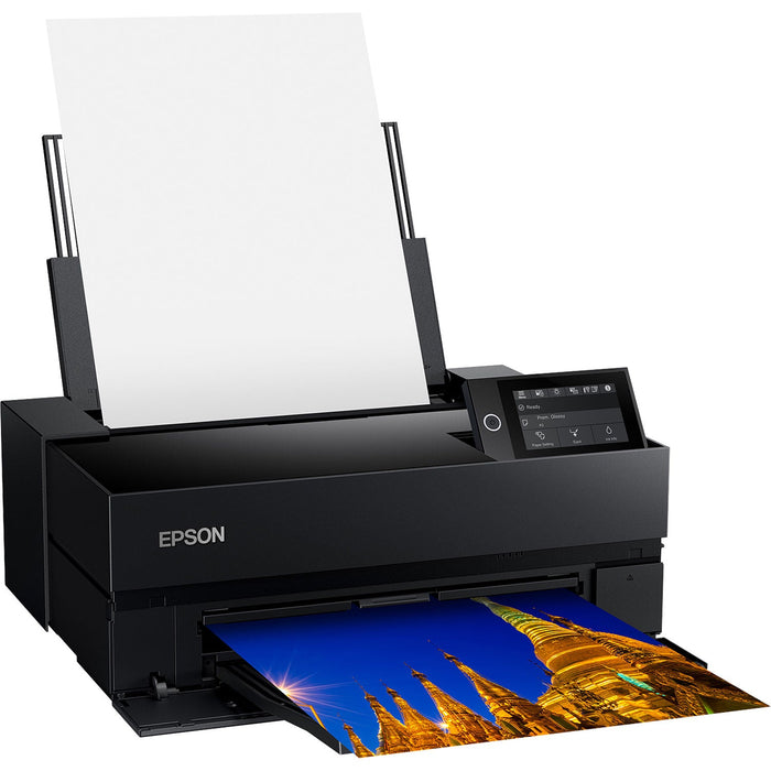 Epson SureColor P700 5760 x 1440 dpi USB, Ethernet, Wi-Fi 4.3-inch Touch Screen LCD Display Desktop Color InkJet Photo Printer - C11CH38201
