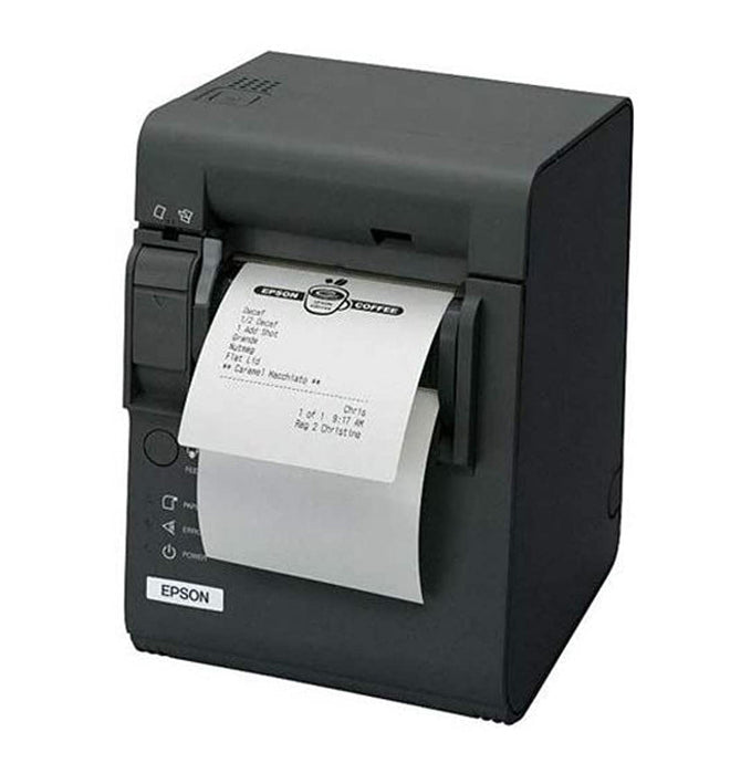 Epson TM L90 Plus 203 dpi 6.6 ips USB, Ethernet Linerless Direct Thermal Desktop Barcode Label Printer  - C31C412A7661