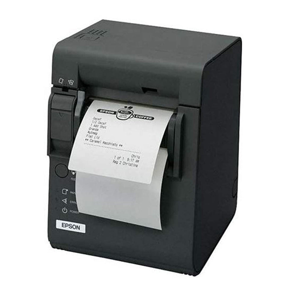 Epson TM L90 Plus 203 dpi 6.6 ips USB, Ethernet Linerless Direct Thermal Desktop Barcode Label Printer  - C31C412A7661