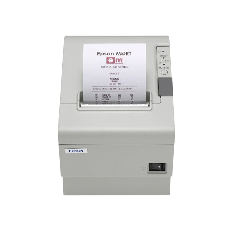 Epson TM-T88IV 180 x 180 dpi 7.9 ips Ethernet Auto Cutter Thermal Desktop Receipt Printer - C31C636A8991