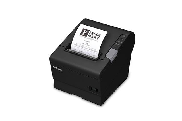Epson TM T88V-I 180 x 180 dpi 708.7 ipm 4 Pin USB, Ethernet Auto Cutter Thermal Receipt Printer - C31CA85791