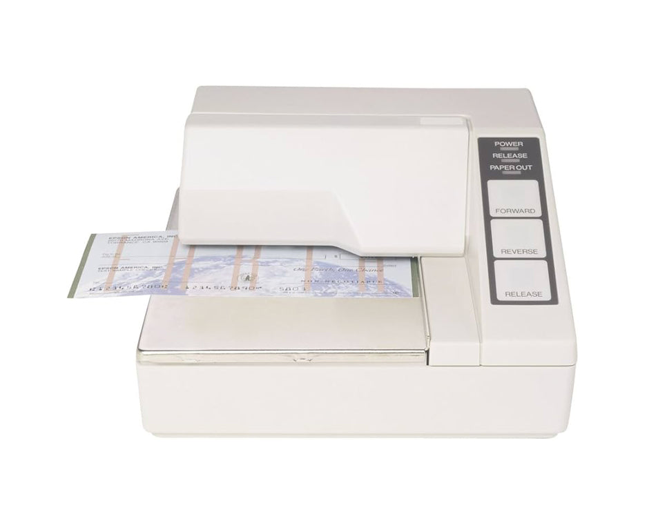 Epson TM U220B 17.8 cpi 4.7ips RS-232 Auto Cutter Monochrome Dot-Matrix Receipt Printer - C31C163272